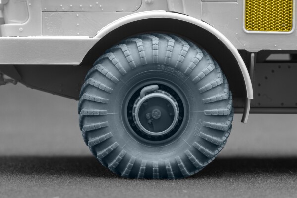 Набір коліс (з деформацією) I-159 для ZIL-135 від Trumpeter ScaleX WM-35040W детальное изображение Колёса Афтермаркет