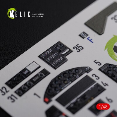 TBF-1C decal interior for Academy kit 1/48 KELIK K48087 детальное изображение 3D Декали Афтермаркет