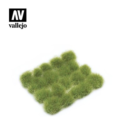 Світло-зелена трава для діорами (12мм) (Wild Tuft – Light Green) Vallejo SC426 детальное изображение Наборы деталировки Диорамы