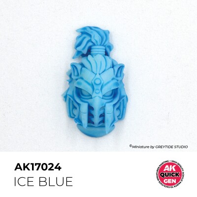 Акрилова фарба ICE BLUE / Крижаний синій QUICK GEN COLOR AK-interactive AK 17024 детальное изображение QUICK GEN COLOR Краски