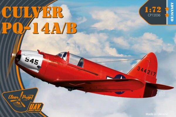 Збірна модель 1/72 Літак Culver PQ-14A/B Clear Prop CP72036 детальное изображение Самолеты 1/72 Самолеты