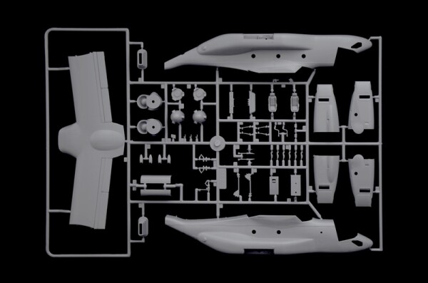 Збірна модель 1/72 конвертоплан  V-22 A OSPREY Italeri 1463 детальное изображение Вертолеты 1/72 Вертолеты