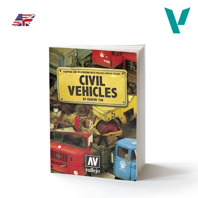 Книга - Громадянські транспортні засоби Vallejo VAL 75012 детальное изображение Обучающая литература Книги