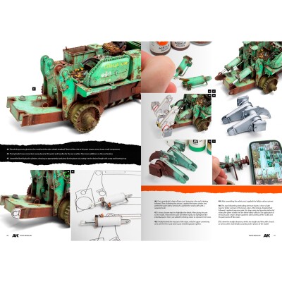 Книга Техніка моделювання з паперу AK-Interactive AK130024 детальное изображение Обучающая литература Книги