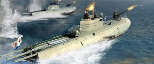 Scale model 1/35 of a 5th class motor torpedo boat ship of the USSR Navy ILOVEKIT 63503 детальное изображение Флот 1/35 Флот