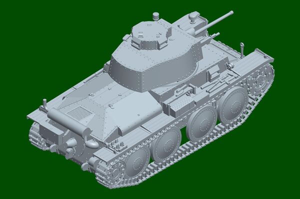 Збірна модель German Pz.Kpfw. 38(t) Ausf.E/F детальное изображение Бронетехника 1/72 Бронетехника