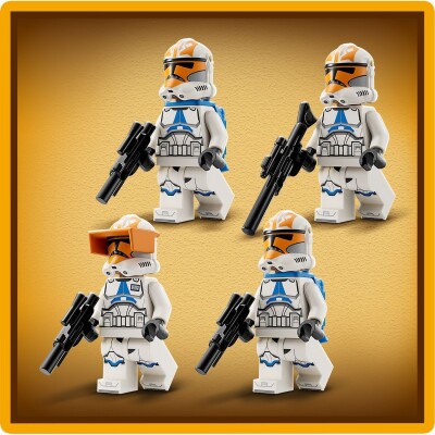 Конструктор LEGO Star Wars Клони-піхотинці Асоки 332-го батальйону. Бойовий набір 75359 детальное изображение Star Wars Lego
