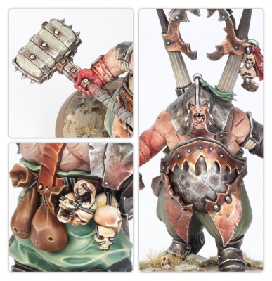 Ігровий набір Warhammer AGE OF SIGMAR - OGOR MAWTRIBES - GLUTTONS детальное изображение Племена Огров Разрушение
