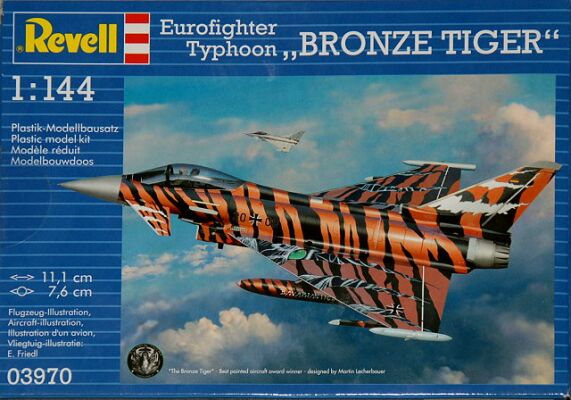 Eurofighter Typhoon &quot;Bronze Tiger&quot; детальное изображение Самолеты 1/144 Самолеты