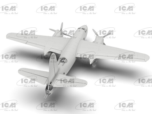 Сборная модель 1/48 Американский бомбардировщик B-26B Marauder ICM 48320 детальное изображение Самолеты 1/48 Самолеты