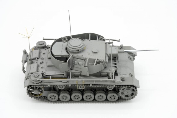 Збірна модель 1/35 Німецький танк Pz.Bef.Wg.III Ausf.K з екранами (2 до 1) Border Model BT-048 детальное изображение Бронетехника 1/35 Бронетехника