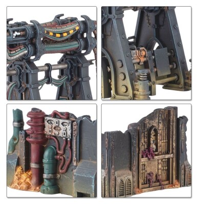 Ігровий набір Warhammer 40000 - COMBAT PATROL TERRAIN SET - BATTLEZONE детальное изображение Игровые наборы WARHAMMER 40,000