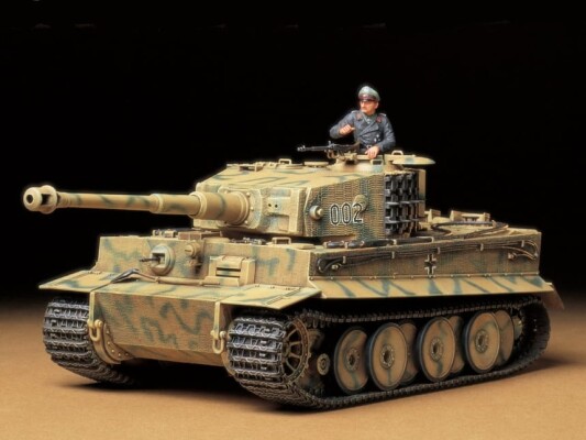 Збірна модель 1/35 Танк Tiger (середина виробництва) Tamiya 35194 детальное изображение Бронетехника 1/35 Бронетехника