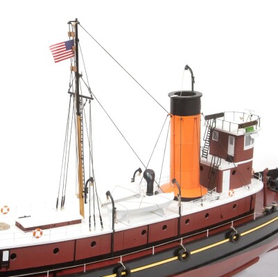 Scale wooden model 1/50 Tugboat Hercules OcCre 61002 детальное изображение Корабли Модели из дерева