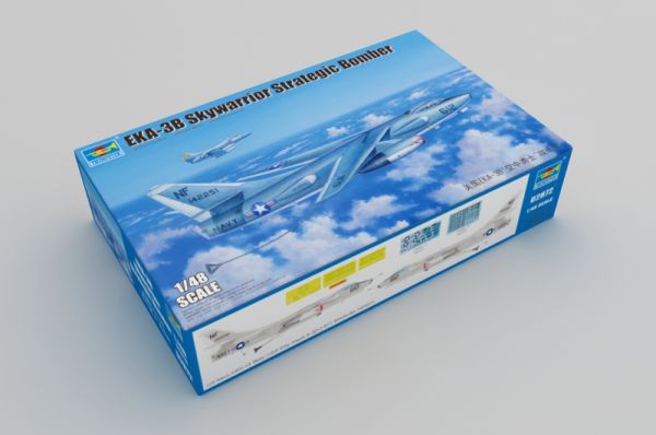 Scale model 1/48 EKA-3B Skywarrior  Trumpeter 02872 детальное изображение Самолеты 1/48 Самолеты