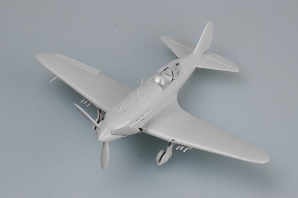Сборная модель 1/48 Советский истребитель МиГ-3 ранний тип Трумпетер 02830 детальное изображение Самолеты 1/48 Самолеты