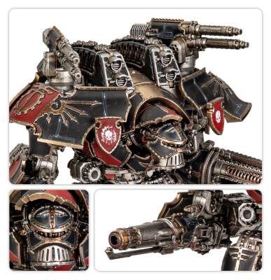 Ігровий набір Warhammer 40000 - HORUS HERESY: LEGIONS IMPERIALIS - MECHANICUM: WARLORD TITAN+QUAKE CANNON &amp; BEAM/EX детальное изображение Ересь Хоруса WARHAMMER 40,000