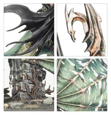 Ігровий набір AGE OF SIGMAR: SOULBLIGHT GRAVELORDS - PRINCE VHORDRAI LORD/CRIMSON KEEP детальное изображение Владыки Душегубства Смерть