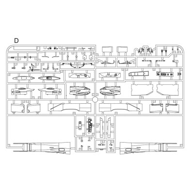 Scale model 1/48 Airplane Su-34 &quot;Fullback&quot; Zimi 80141 детальное изображение Самолеты 1/48 Самолеты