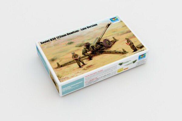 Сборная модель 1/35 Советская 122-мм гаубица Д-30 поздней модификации Трумпетер 02329 детальное изображение Артиллерия 1/35 Артиллерия