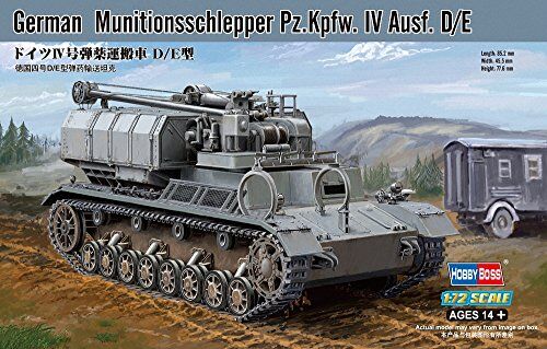 Збірна модель німецької Munitionsschlepper Pz.Kpfw. IV Ausf. D/E детальное изображение Бронетехника 1/72 Бронетехника