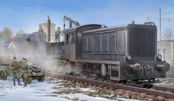 Buildable model of the German WR360 C12 Locomotive детальное изображение Железная дорога 1/72 Железная дорога
