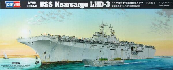 Сборная модель USS Kearsarge LHD-3 детальное изображение Флот 1/700 Флот