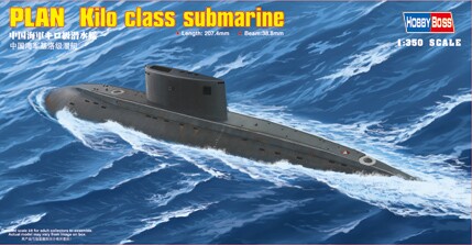 Збірна модель 1/350 Підводний човен класу «PLAN Kilo&quot; HobbyBoss 83501 детальное изображение Подводный флот Флот