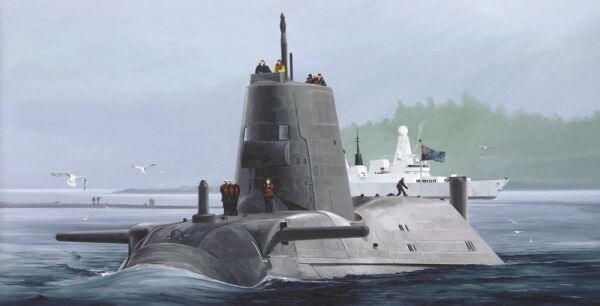 HMS Astute детальное изображение Подводный флот Флот
