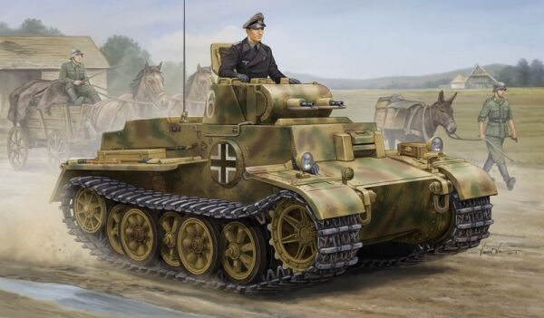 German Pzkpfw.I Ausf.F (VK1801)-Late детальное изображение Бронетехника 1/35 Бронетехника