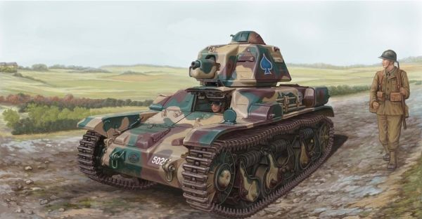 French R35 Light Infantry Tank детальное изображение Бронетехника 1/35 Бронетехника