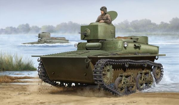 Soviet T-37 Amphibious Light Tank детальное изображение Бронетехника 1/35 Бронетехника