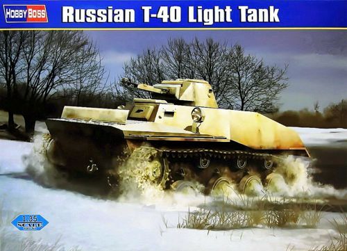 Russian T-40 Light Tank детальное изображение Бронетехника 1/35 Бронетехника