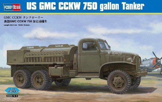 US GMC CCKW 750 gallon Tanker Version детальное изображение Автомобили 1/35 Автомобили