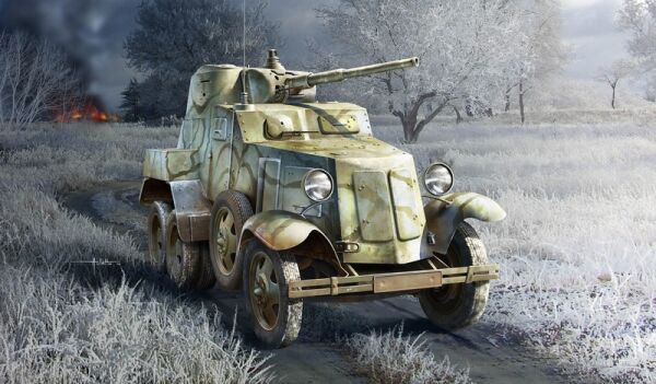 Soviet BA-10 Armor Car детальное изображение Автомобили 1/35 Автомобили