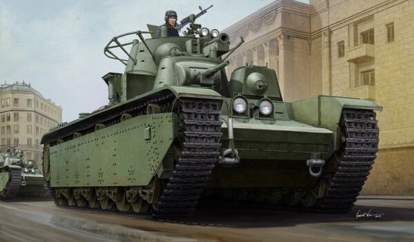 Soviet T-35 Heavy Tank - 1938/1939 детальное изображение Бронетехника 1/35 Бронетехника