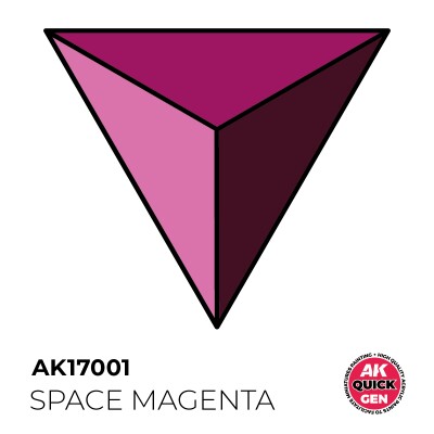 Акрилова фарба SPACE MAGENTA / Манджент космос QUICK GEN COLOR AK-interactive AK 17001 детальное изображение QUICK GEN COLOR Краски