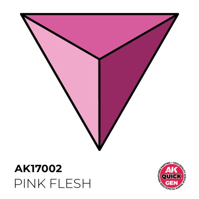 Акрилова фарба PINK FLESH / Рожева плоть QUICK GEN COLOR AK-Interactive AK 17002 детальное изображение QUICK GEN COLOR Краски