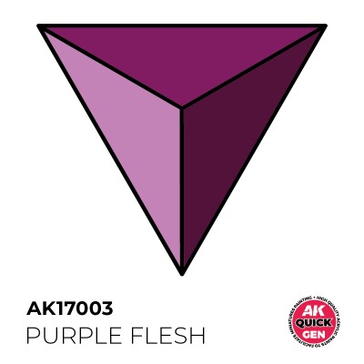 Acrylic paint PURPLE FLESH QUICK GEN COLOR AK-interactive AK 17003 детальное изображение QUICK GEN COLOR Краски