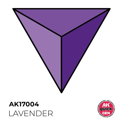 Акрилова фарба LAVENDER / Лаванда QUICK GEN COLOR AK-Interactive AK 17004 детальное изображение QUICK GEN COLOR Краски