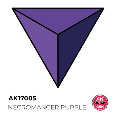 Акрилова фарба NECROMANCER PURPLE / Пурпуровий некромант QUICK GEN COLOR AK-interactive AK 17005 детальное изображение QUICK GEN COLOR Краски