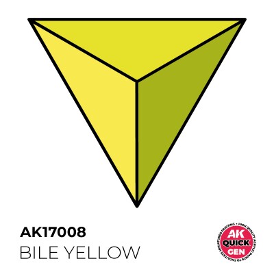 Акрилова фарба BILE YELLOW / Жовта жовч QUICK GEN COLOR AK-interactive AK 17008 детальное изображение QUICK GEN COLOR Краски