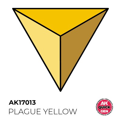 Акрилова фарба PLAGUE YELLOW / Жовта чума QUICK GEN COLOR AK-interactive AK 17013 детальное изображение QUICK GEN COLOR Краски
