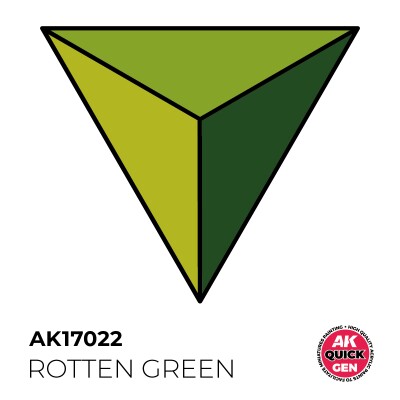 Акрилова фарба ROTTEN GREEN / Згнивший зелений QUICK GEN COLOR AK-interactive AK 17022 детальное изображение QUICK GEN COLOR Краски