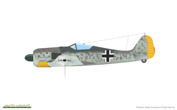 Сборная модель 1/48 Самолет Fw 190A-5 Эдуард 82149 детальное изображение Самолеты 1/48 Самолеты