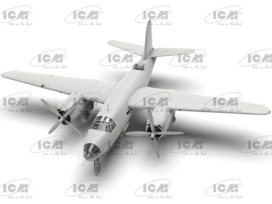 Сборная модель 1/48 Американский бомбардировщик B-26B Marauder ICM 48320 детальное изображение Самолеты 1/48 Самолеты