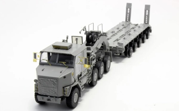 Scale model 1/72 American tank transporter M1070&amp;M1000 70 tons Takom 5021 детальное изображение Автомобили 1/72 Автомобили