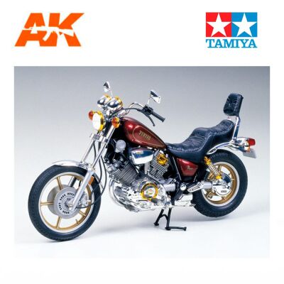 Scale model 1/12 Motorcycle of YAMAHA XV 1000 VIRAGO Tamiya 14010 детальное изображение Мотоциклы Гражданская техника