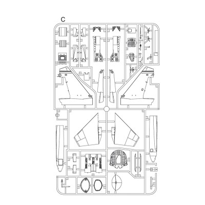 Сборная модель 1/48 Самолет Су-34 &quot;Fullback&quot; Zimi 80141 детальное изображение Самолеты 1/48 Самолеты