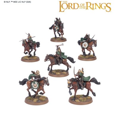 Ігровий набір LORD OF THE RINGS. MIDDLE-EARTH SBG: ROHAN BATTLEHOST детальное изображение The Lord of the Rings 